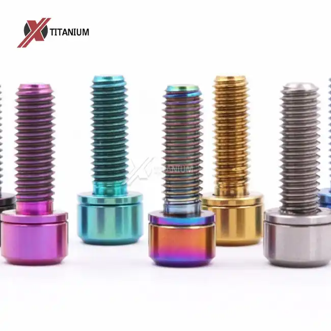 Grade 5 Titanium Brake Bicycle Bolts M5
